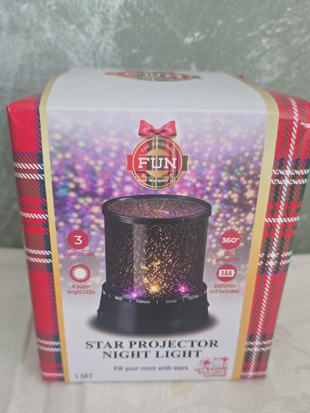 Star Projector Night Light, Fill Your Room With Stars, LED Lights New